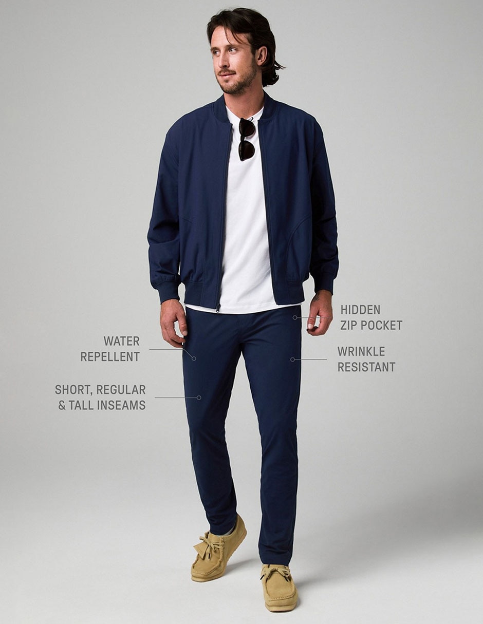 Pantalón slim de algodón para hombre 3