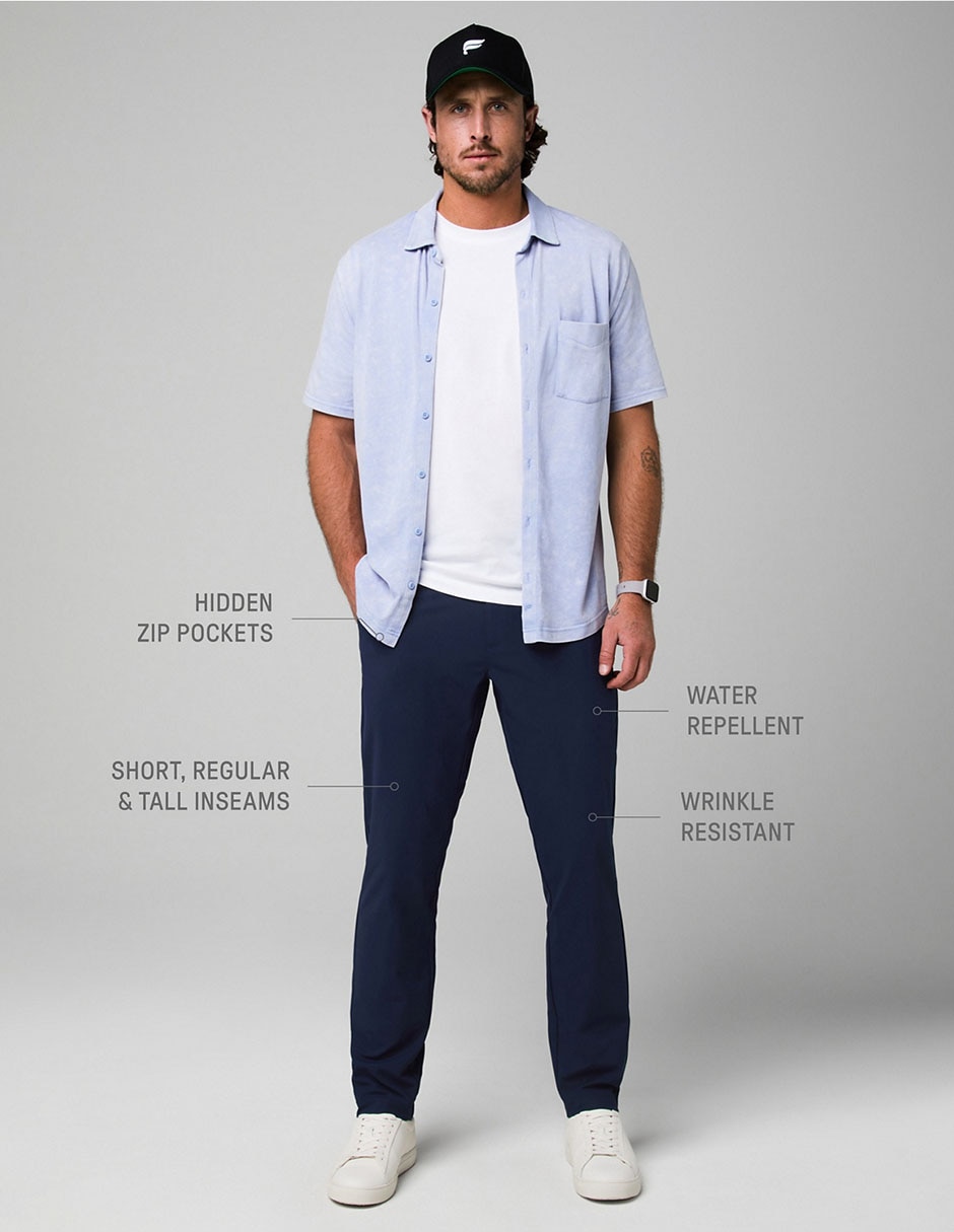 Pantalón casual recto para hombre 3