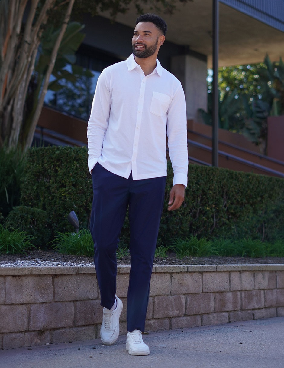 Pantalón casual recto para hombre 5