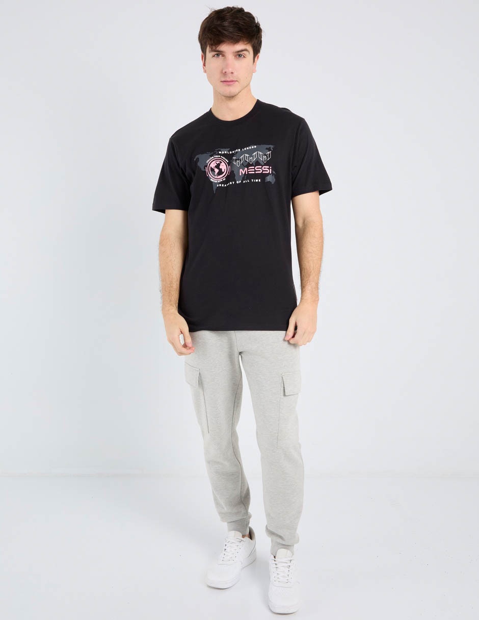 Playera Messi cuello redondo para hombre