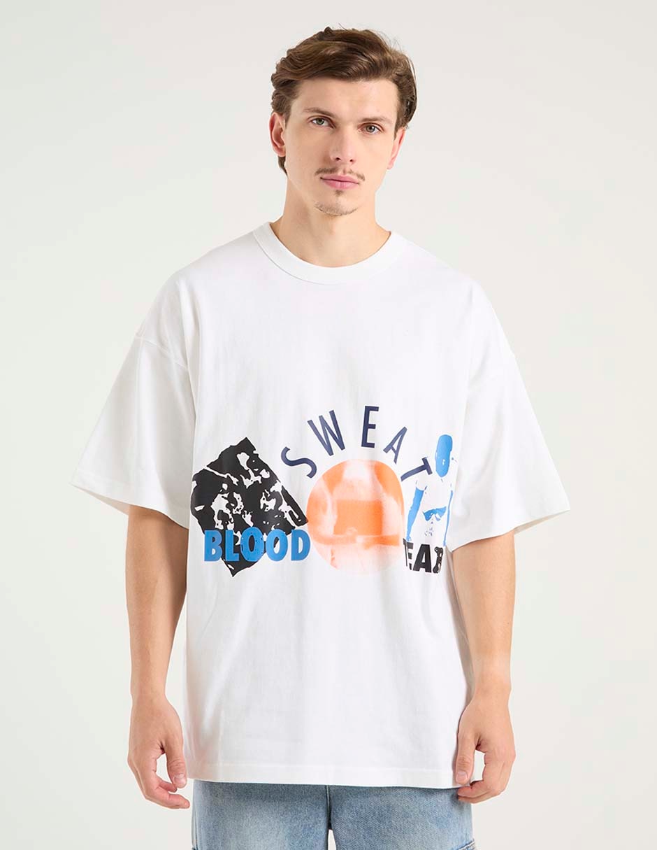 Playera cuello redondo para hombre Playera cuello redondo para hombre