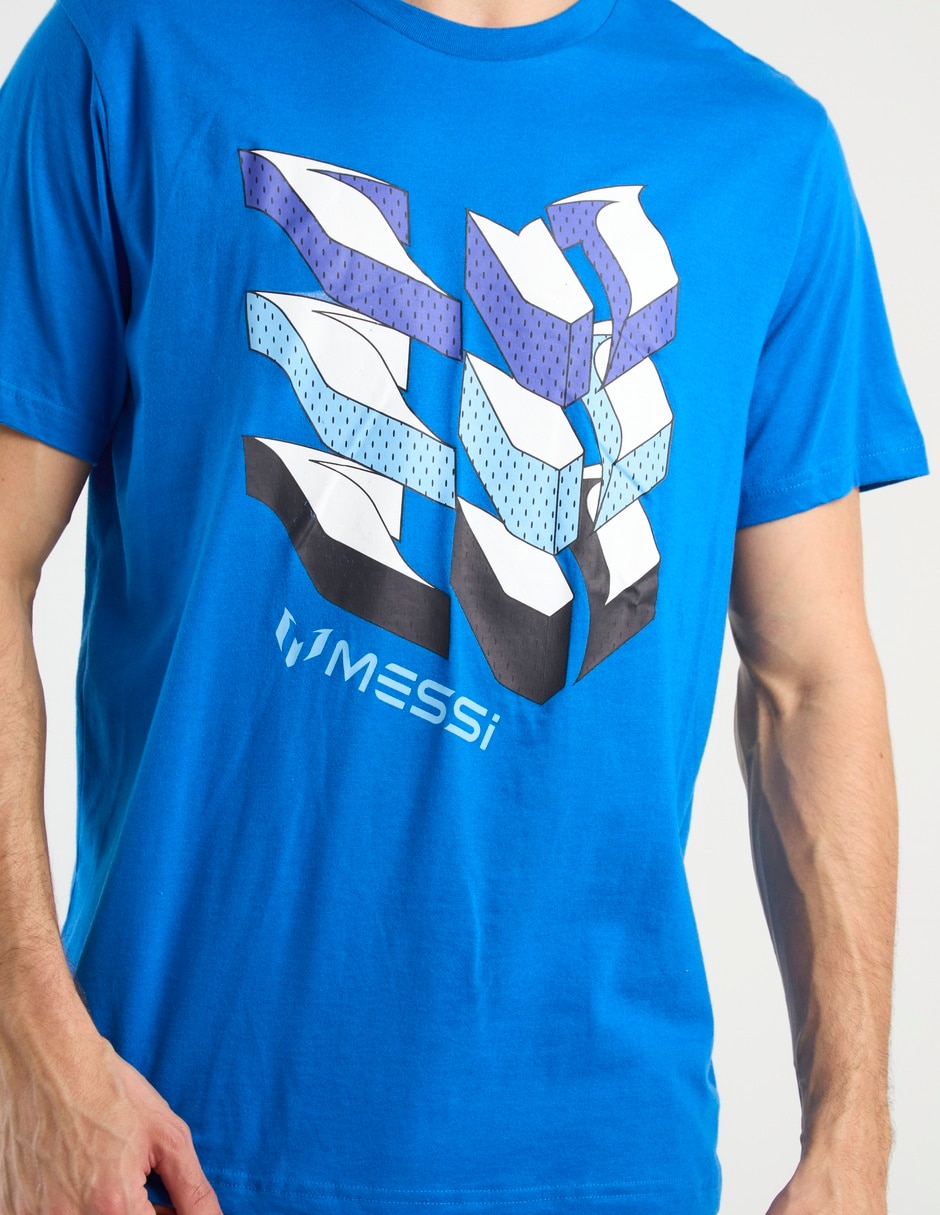 Playera Messi cuello redondo para hombre