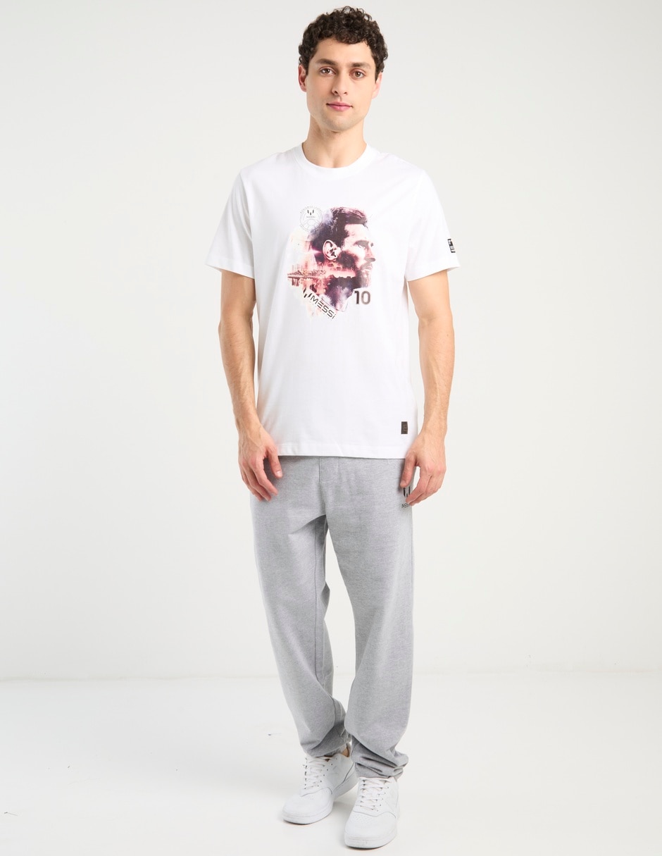 Playera Messi cuello redondo para hombre