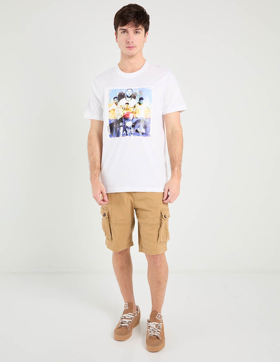 Playera Messi cuello redondo para hombre