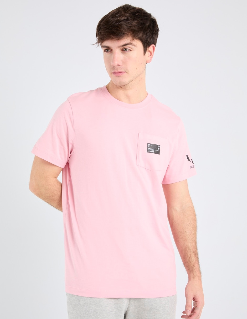 Playera cuello redondo para hombre