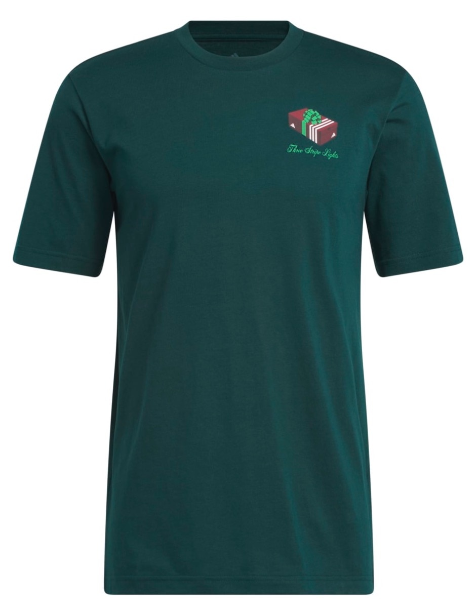 Playera Adidas Sportswear 3-Stripe Lights Giftbox manga corta para hombre