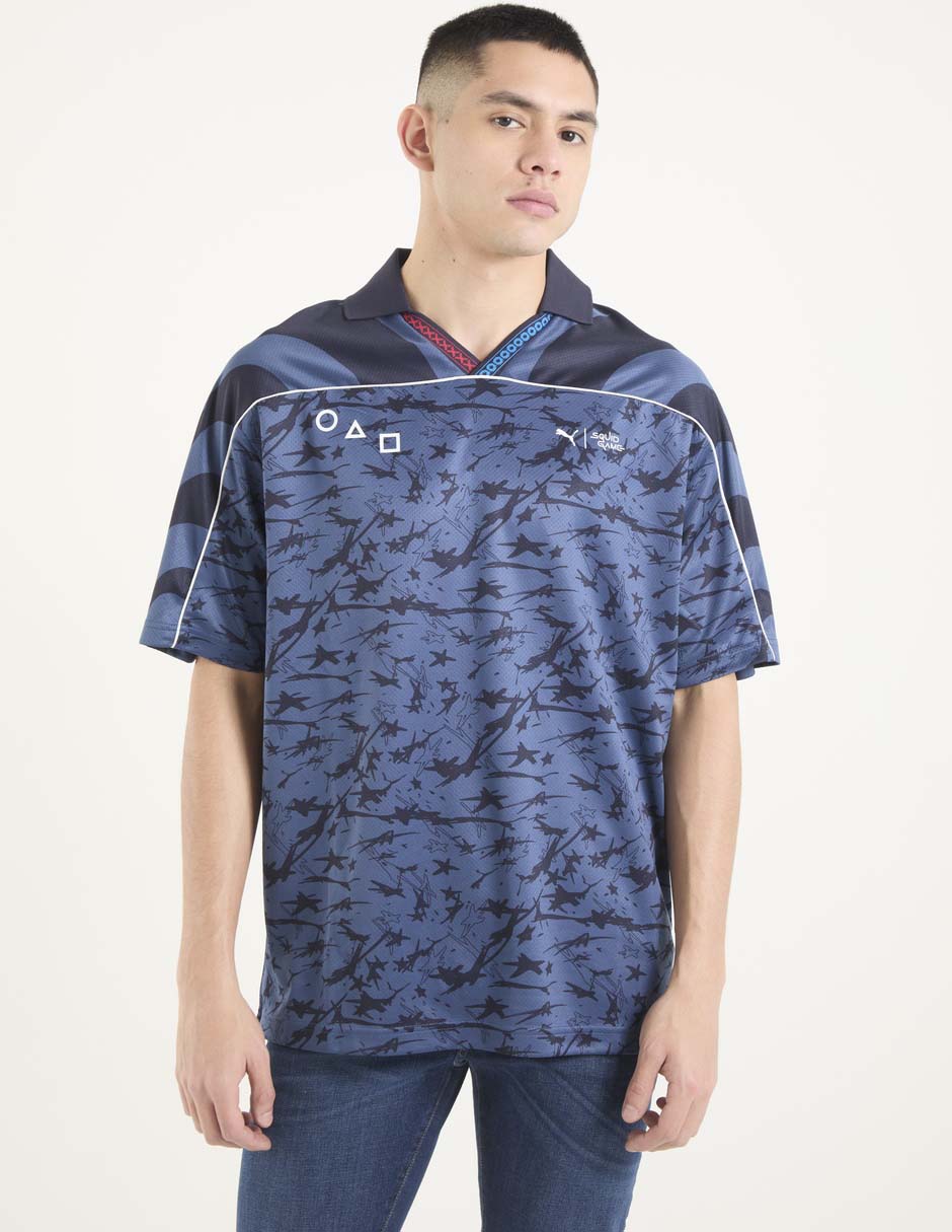Playera Squid Game manga corta para hombre