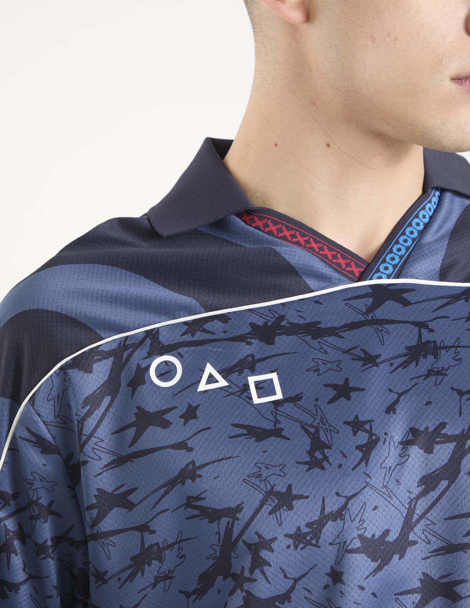 Playera Squid Game manga corta para hombre