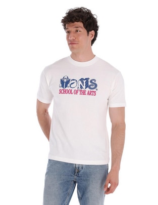 Playera art skool ss cuello redondo para hombre