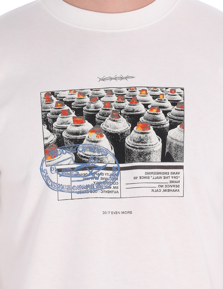 Playera Vans style tips ss cuello redondo para hombre