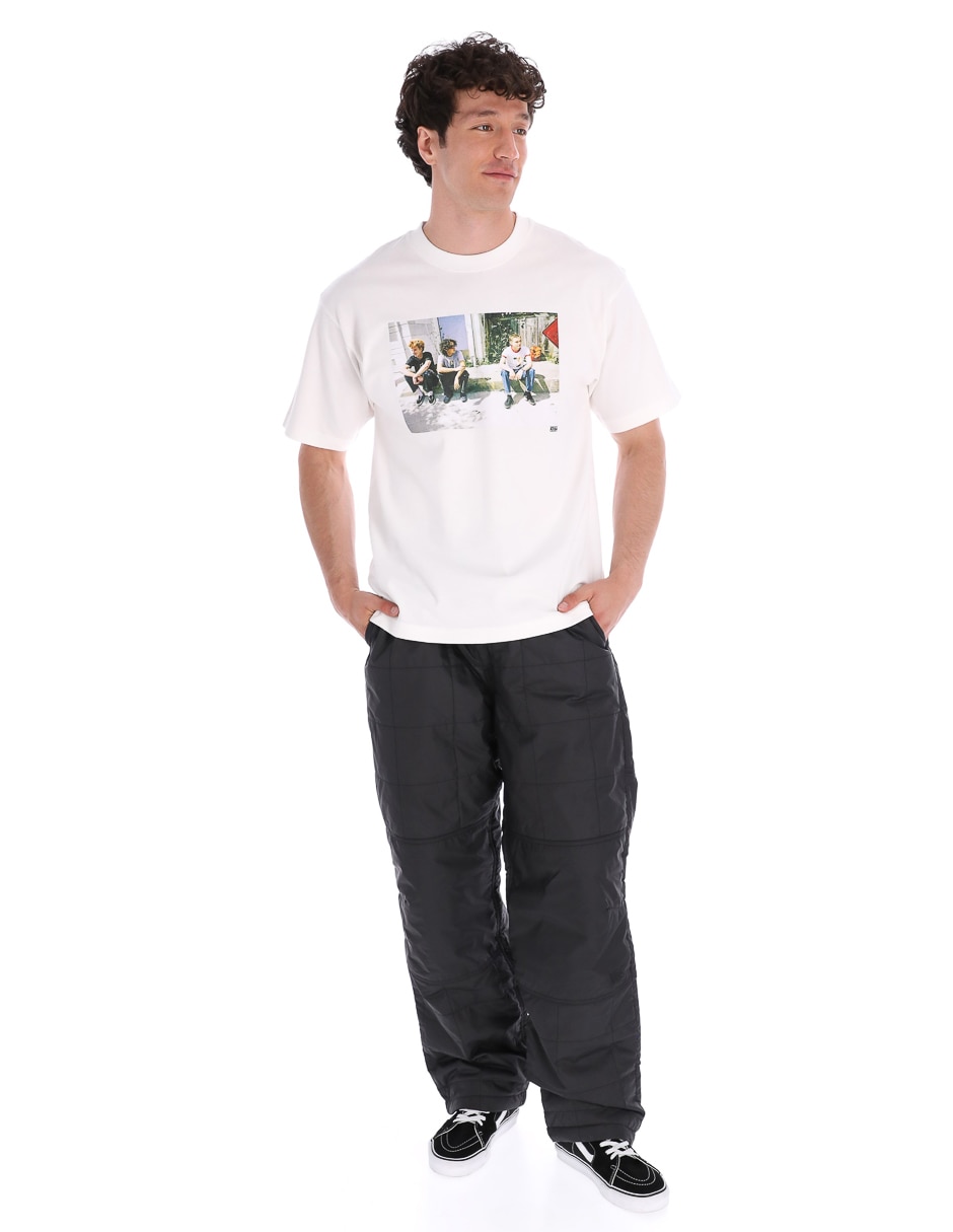 Playera Vans skate atiba haze curb crew ss tee cuello redondo para hombre