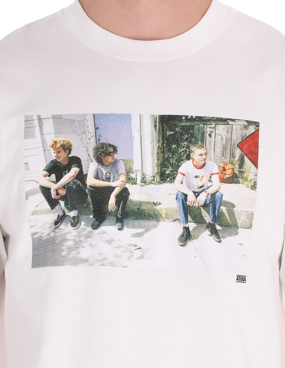 Playera Vans skate atiba haze curb crew ss tee cuello redondo para hombre