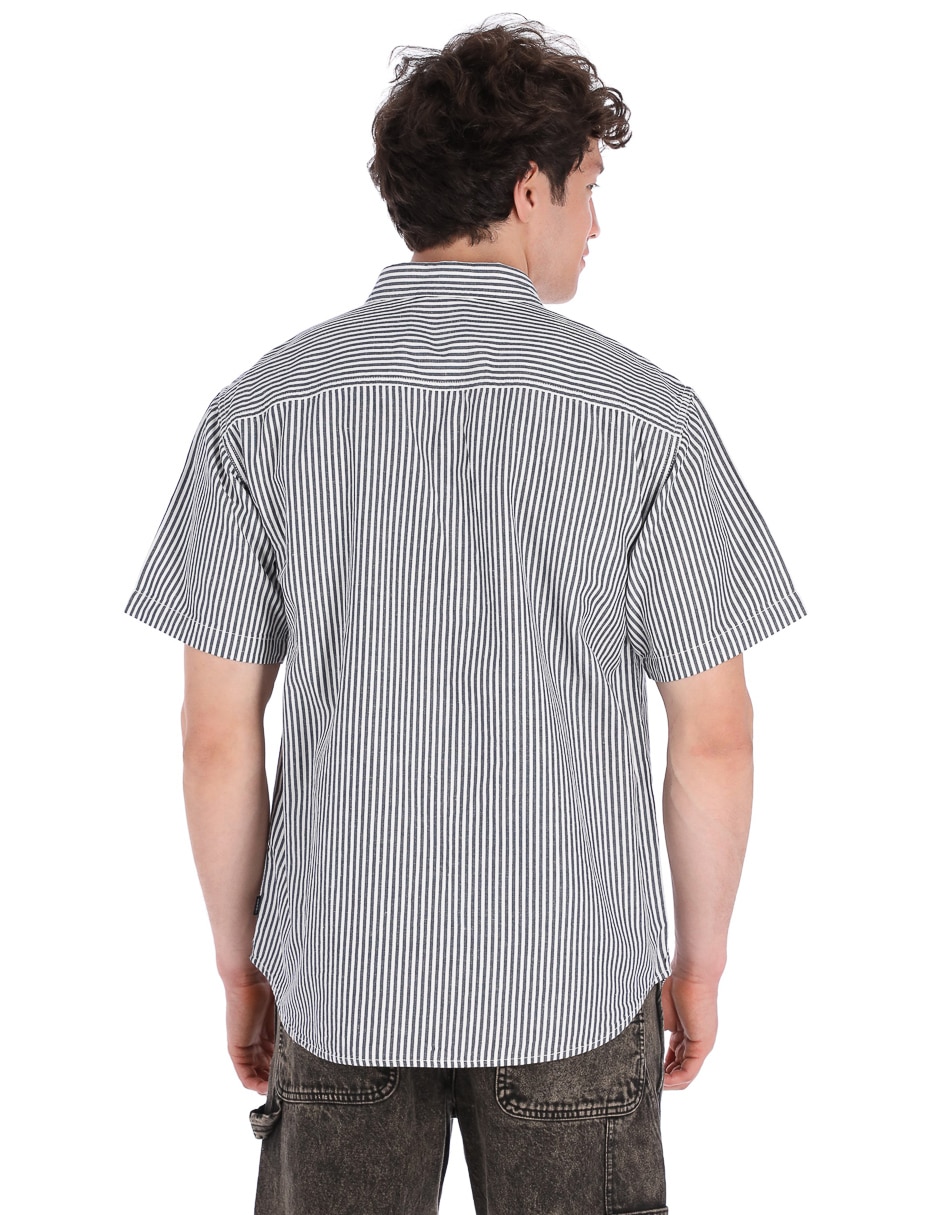Camisa casual manga corta para hombre 2