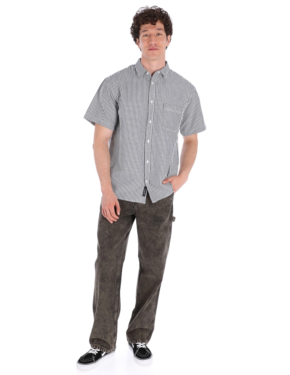 Camisa casual manga corta para hombre 3