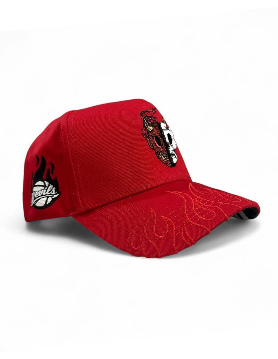 Gorra visera curva snapback casual Devils para hombre 5