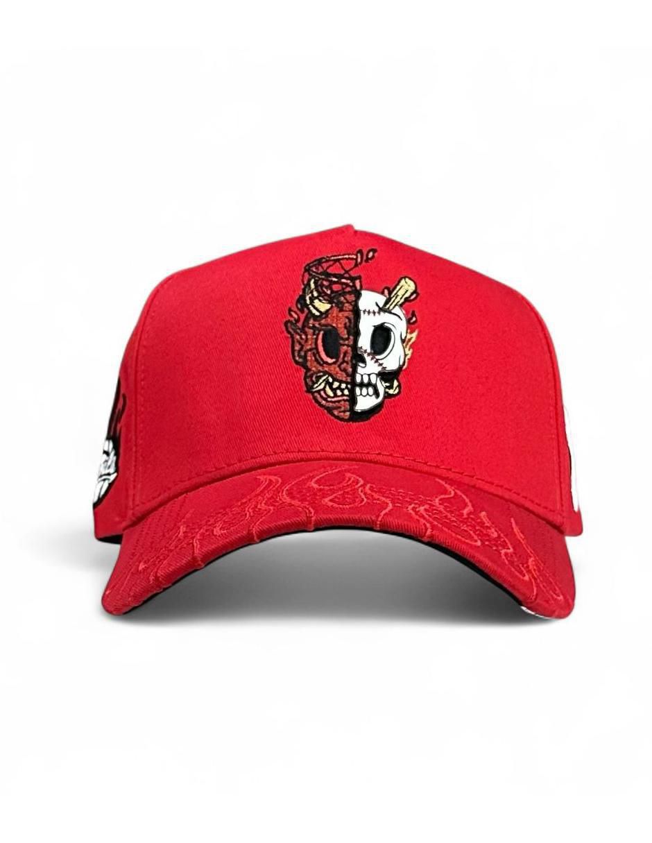 Gorra visera curva snapback casual Devils para hombre 4