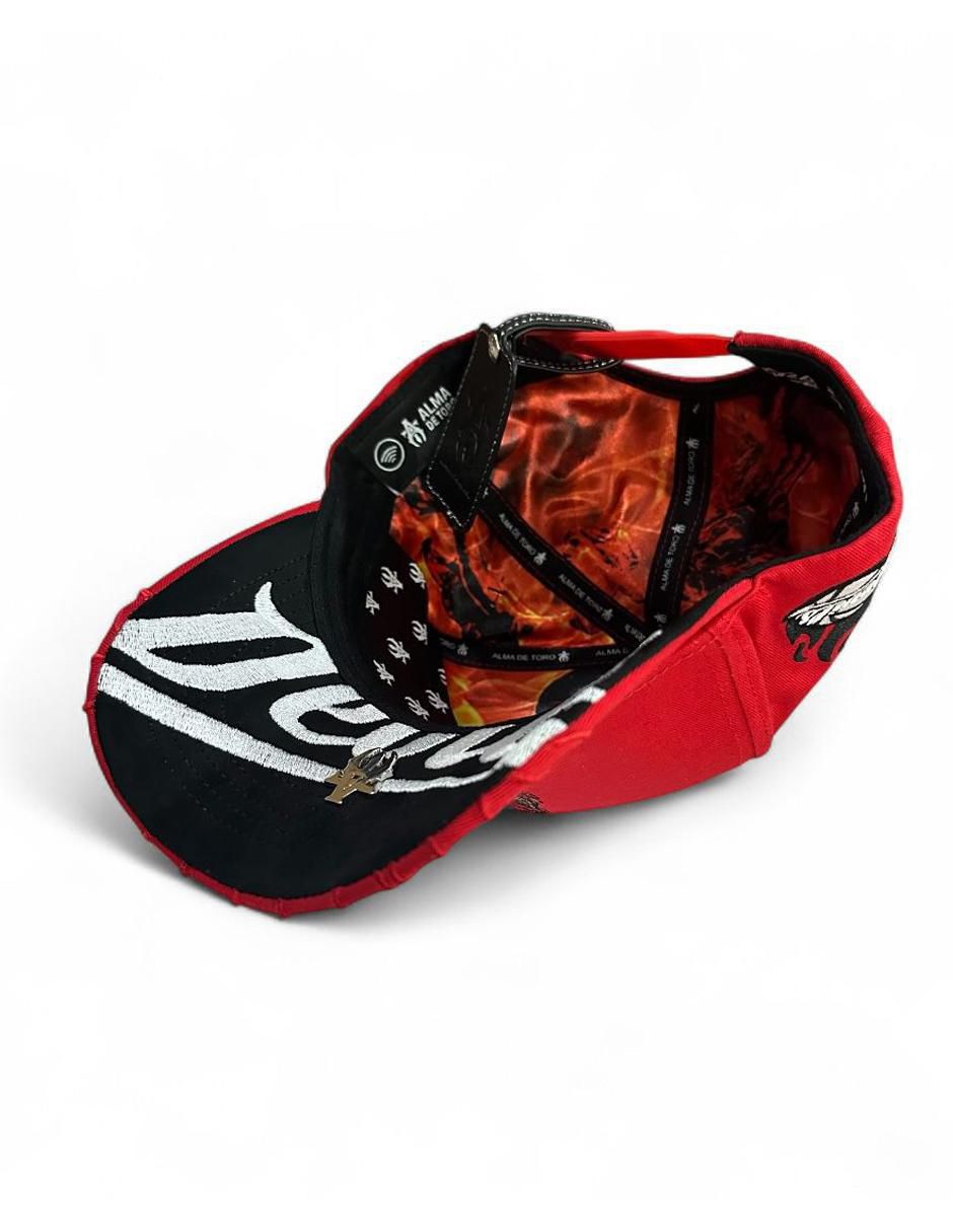 Gorra visera curva snapback casual Devils para hombre 3