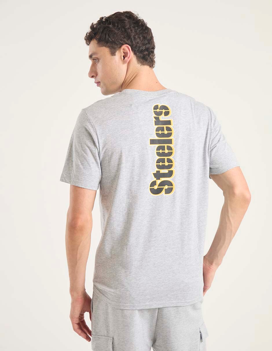 Playera Nfl pittsburgh steelers cuello redondo para hombre