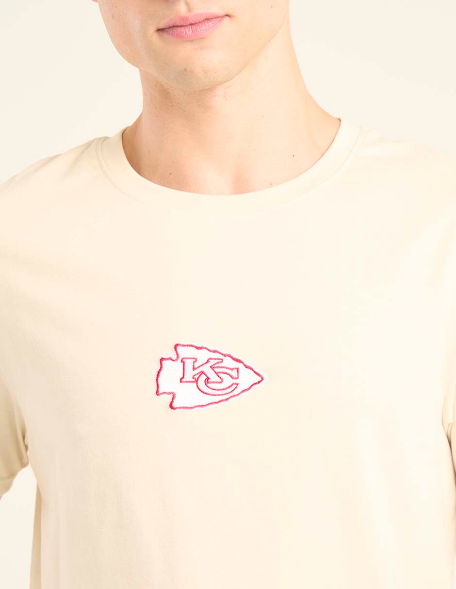 Playera Nfl kansas city chiefs cuello redondo para hombre