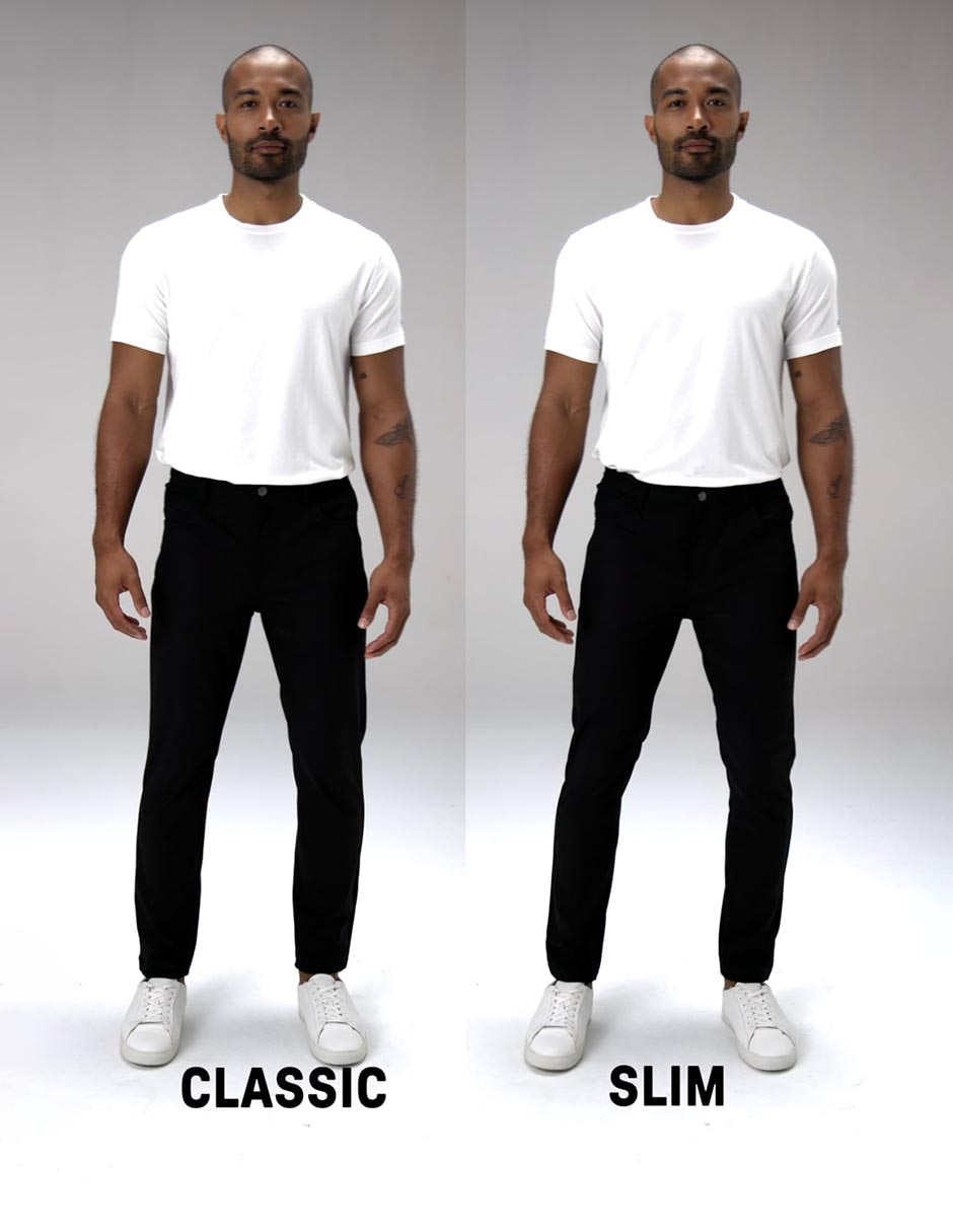 Pantalón chino slim para hombre