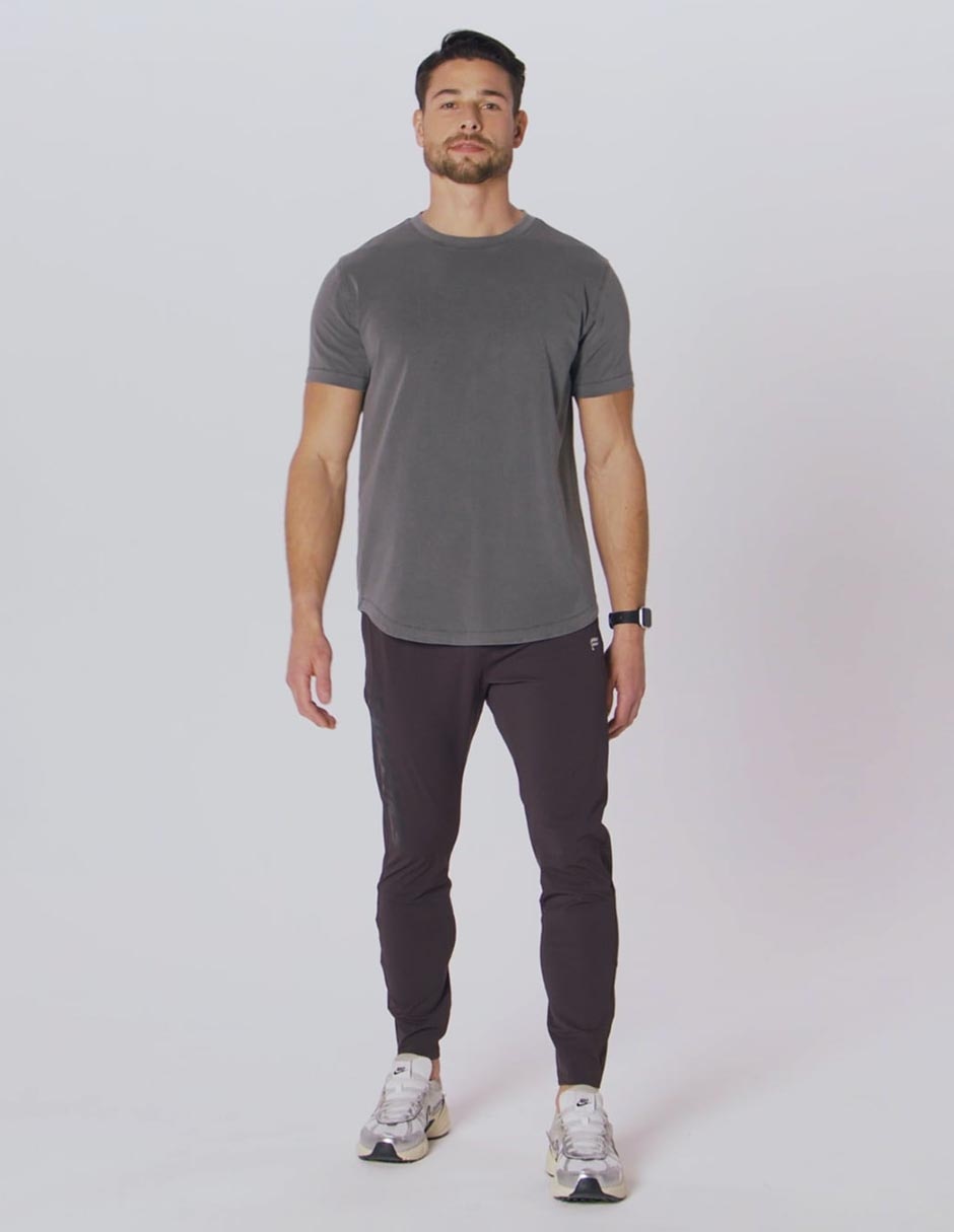 Playera cuello redondo para hombre 2
