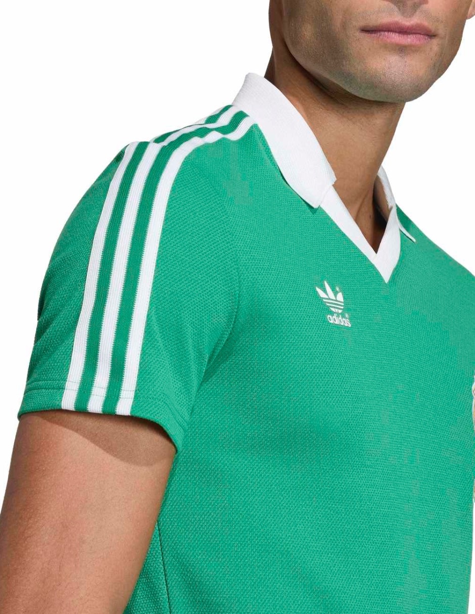 Playera Fifa World Cup Selección Nacional de México 1986 cuello V para hombre