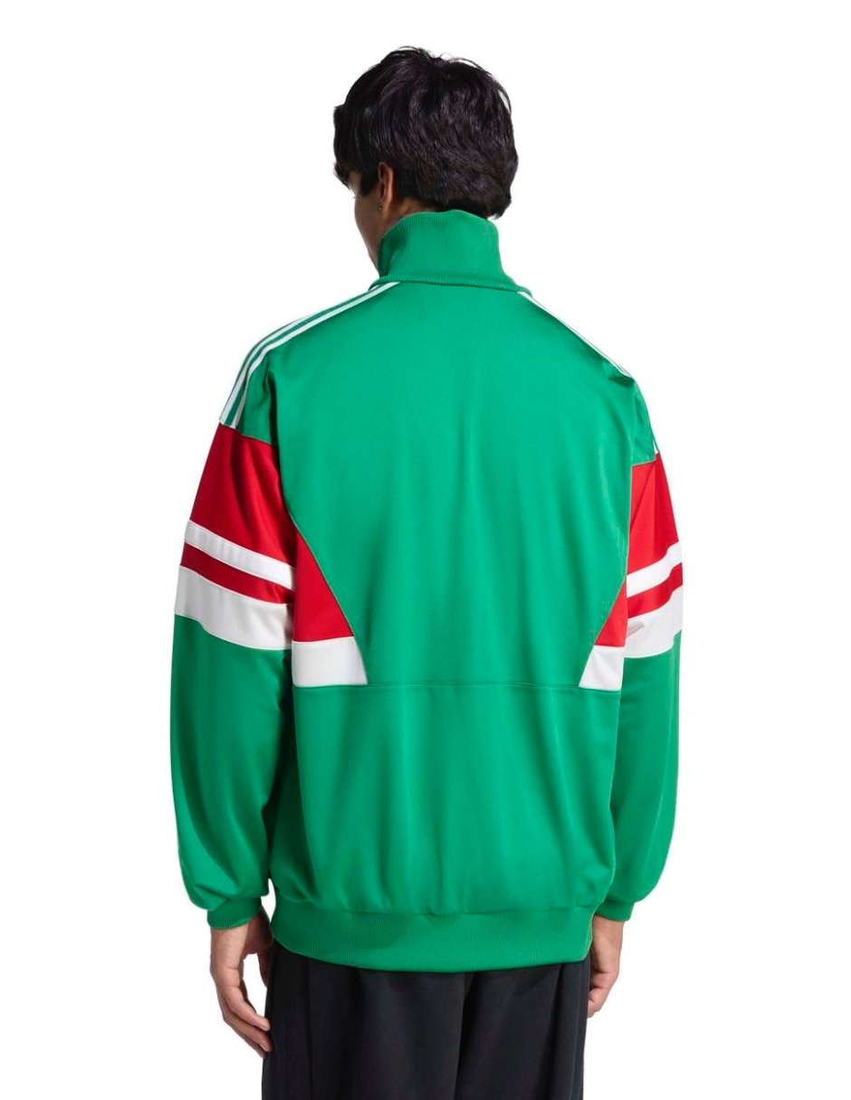 Chamarra casual Fifa World Cup Selección Nacional de México 1986 con bolsillos para hombre