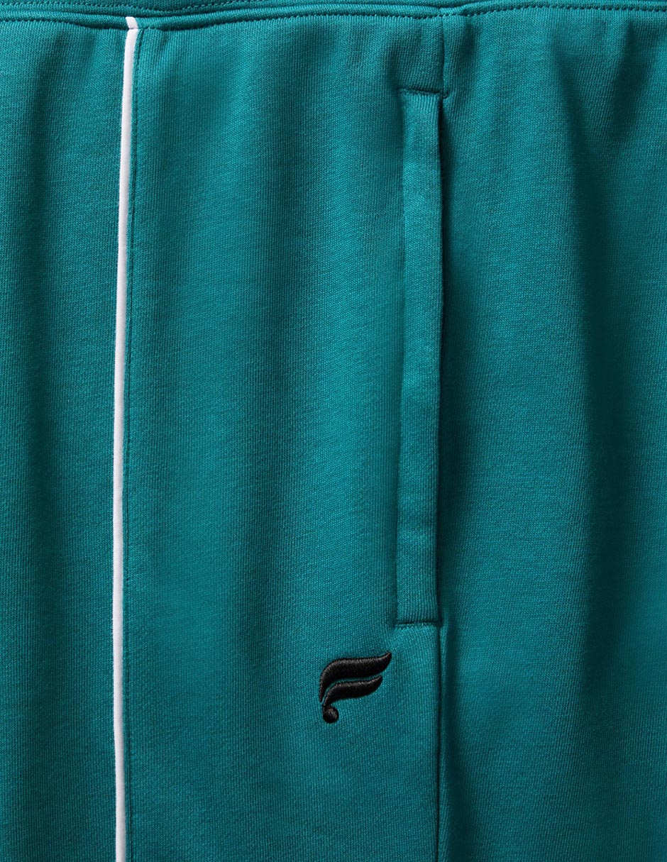 Pants straight con jareta para hombre 7