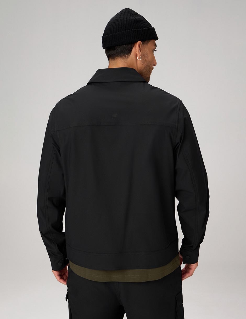 Chamarra casual con bolsillos para hombre 2
