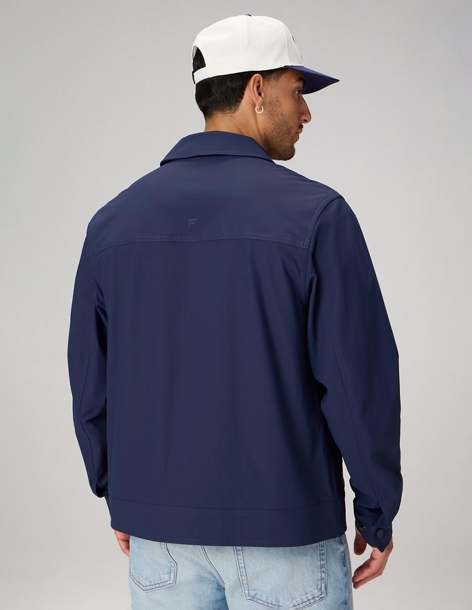 Chamarra casual con bolsillos para hombre 2