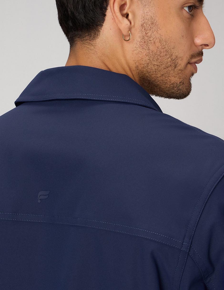 Chamarra casual con bolsillos para hombre 3
