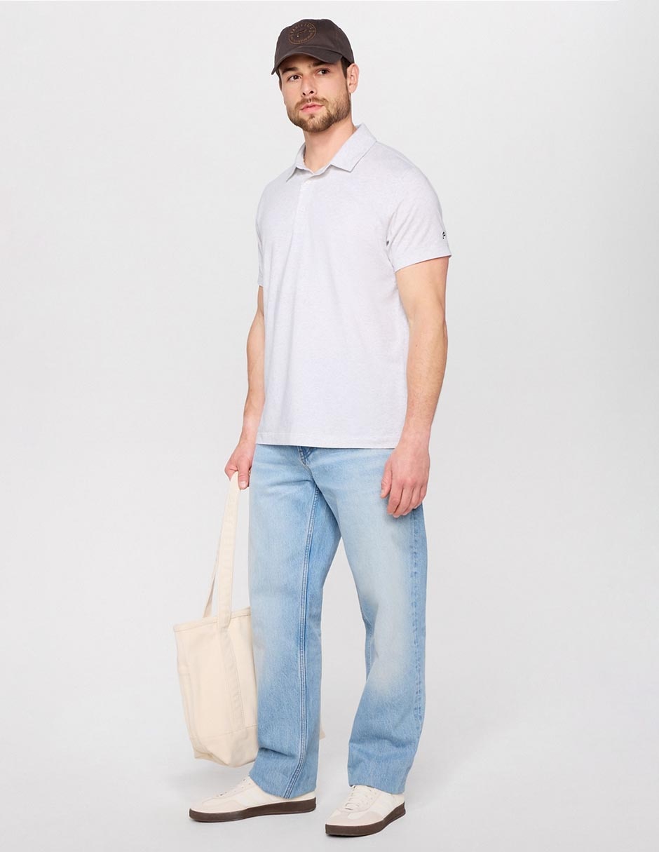 Playera cuello camisero para hombre 2