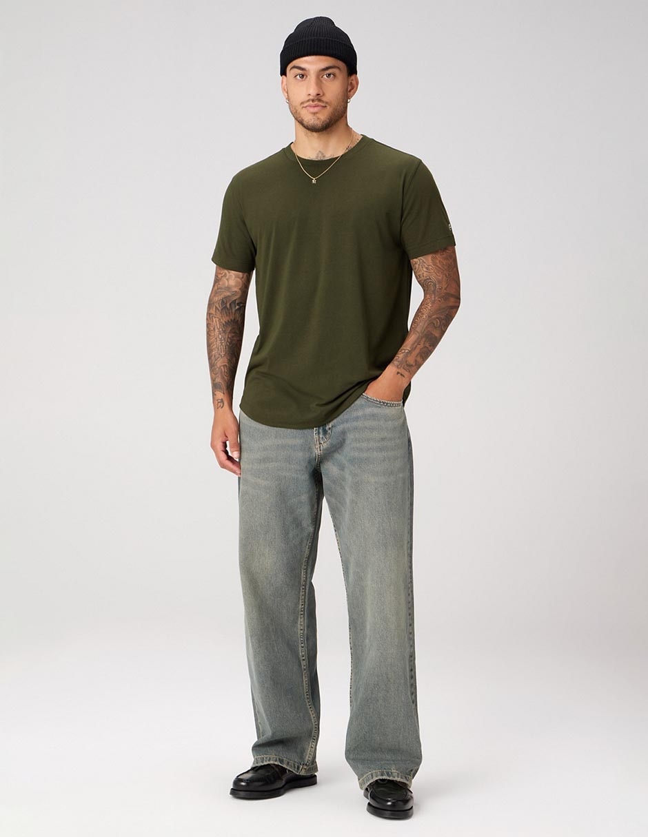 Playera cuello redondo para hombre
