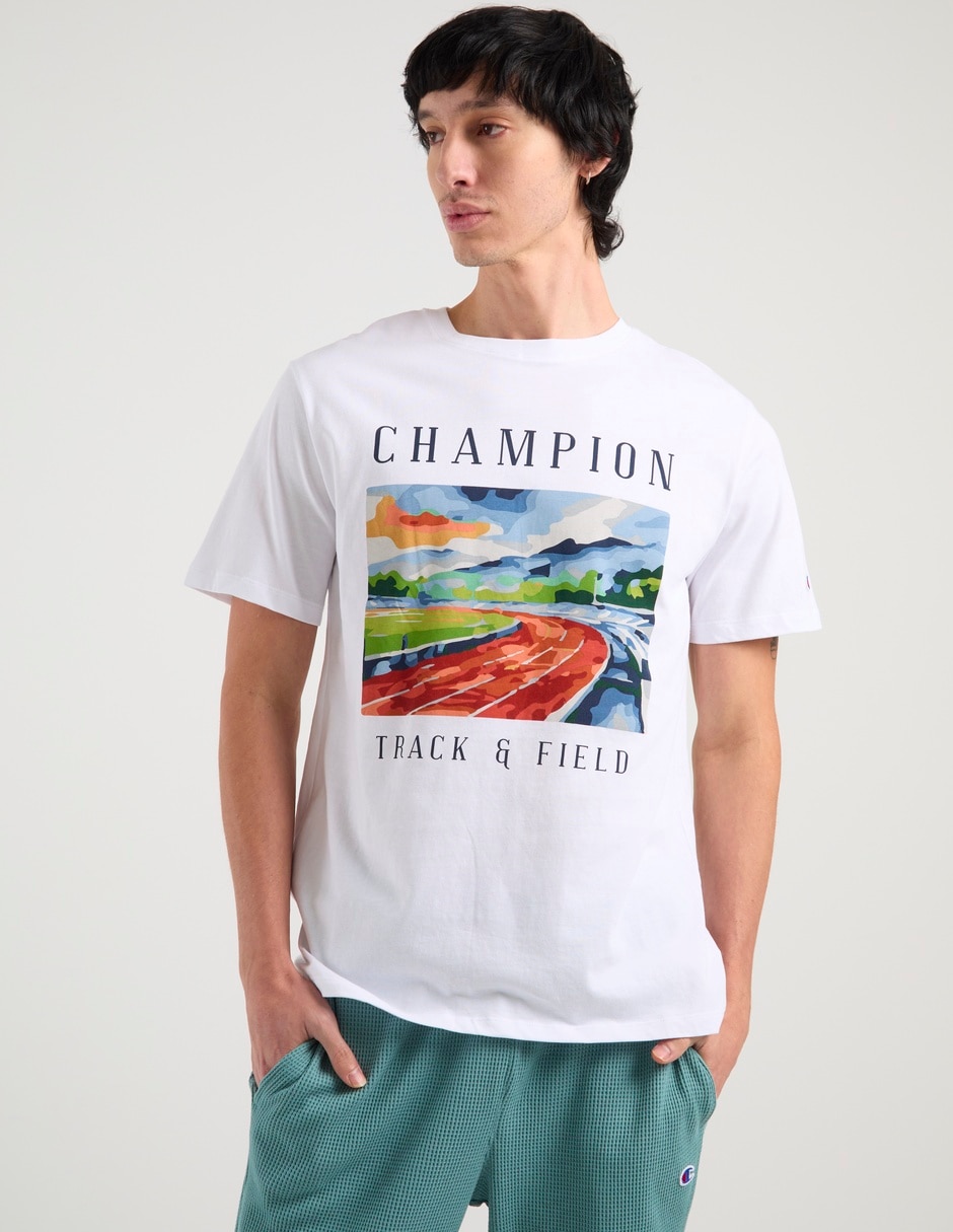 Playera cuello redondo para hombre 1