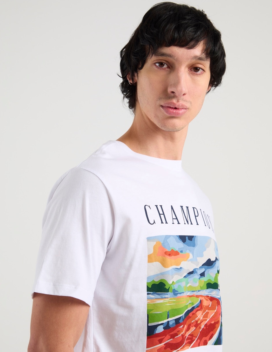 Playera cuello redondo para hombre 9