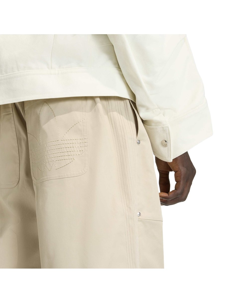 Pantalón regular de algodón para hombre