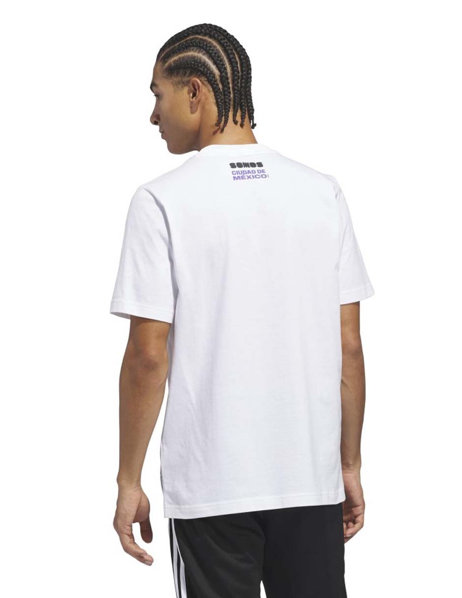 Playera cuello redondo para hombre