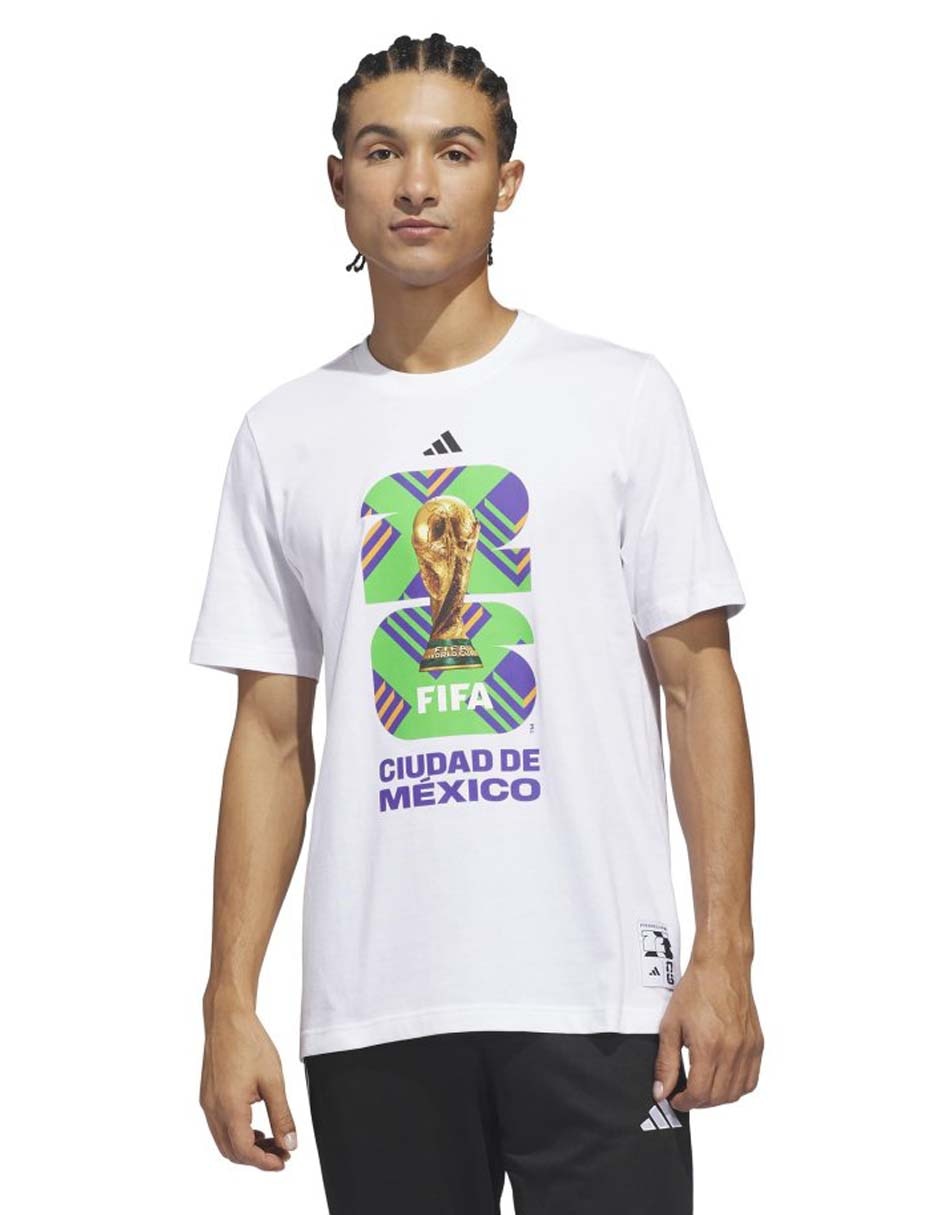 Playera FIFA WC 2026 cuello redondo para hombre