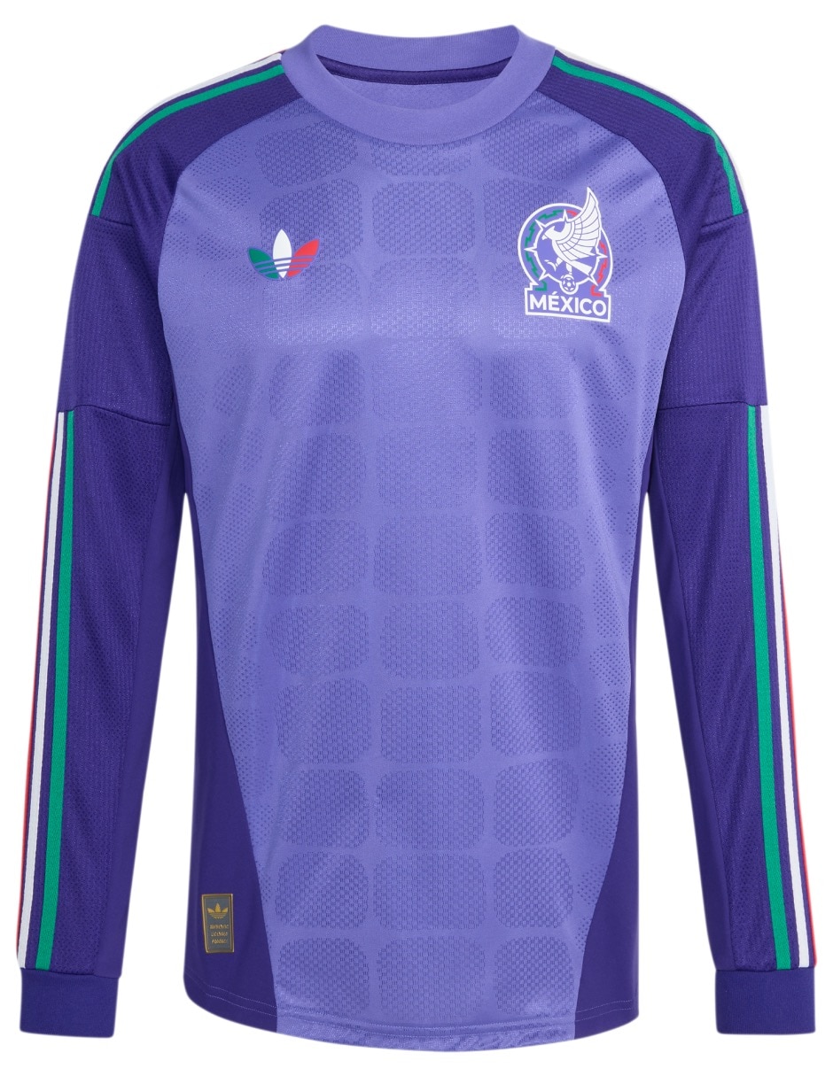 Playera Portero Selección de fútbol de México cuello redondo para hombre 2