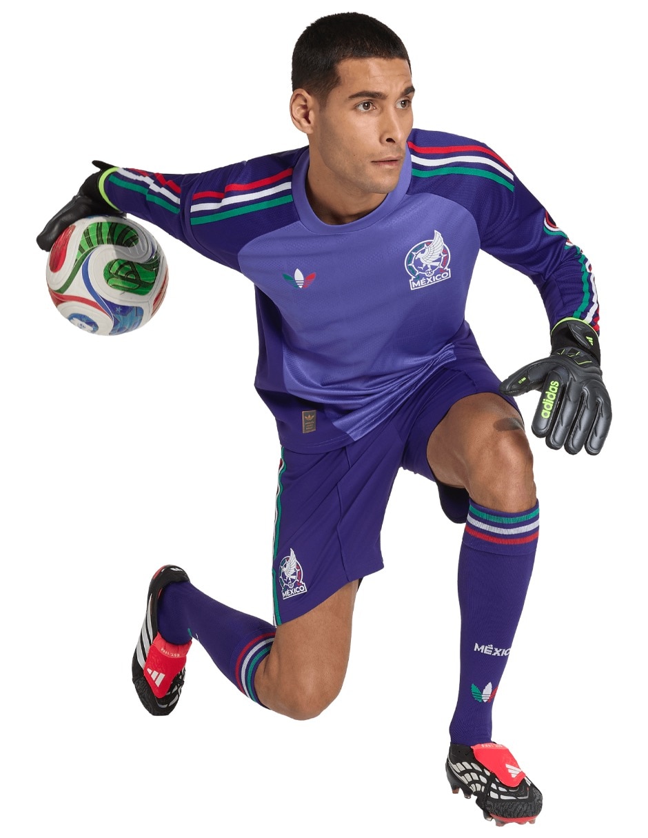 Playera Portero Selección de fútbol de México cuello redondo para hombre 6