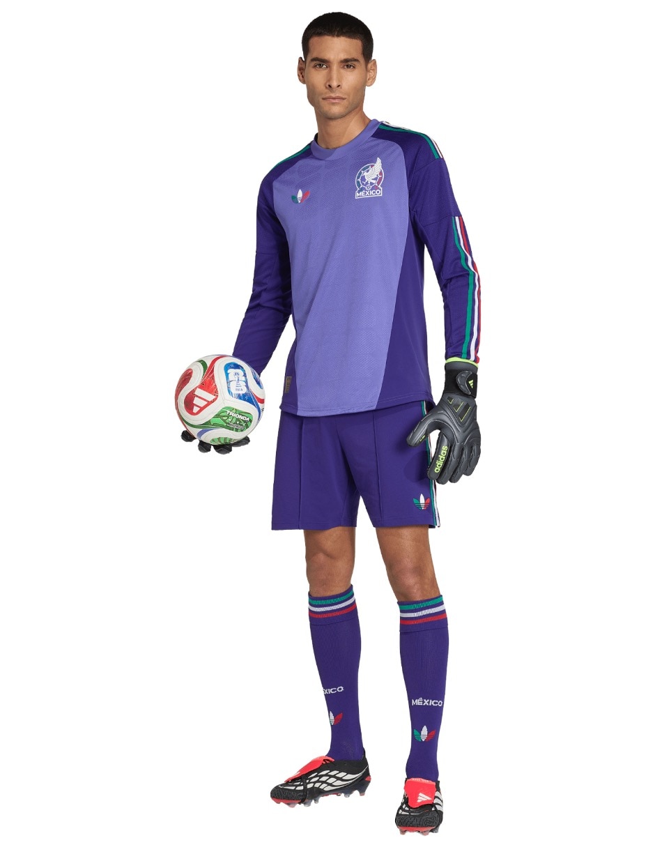 Playera Portero Selección de fútbol de México cuello redondo para hombre 7