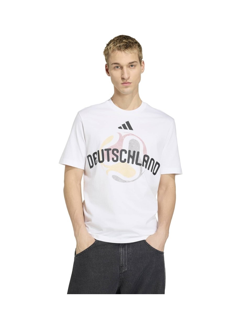 Playera Alemania cuello redondo para hombre Playera Alemania cuello redondo para hombre