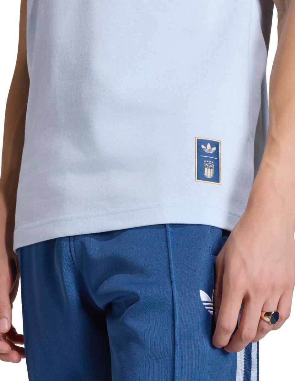 "set playera/playera" federacón italia "cuello" redondo "para hombre" 8