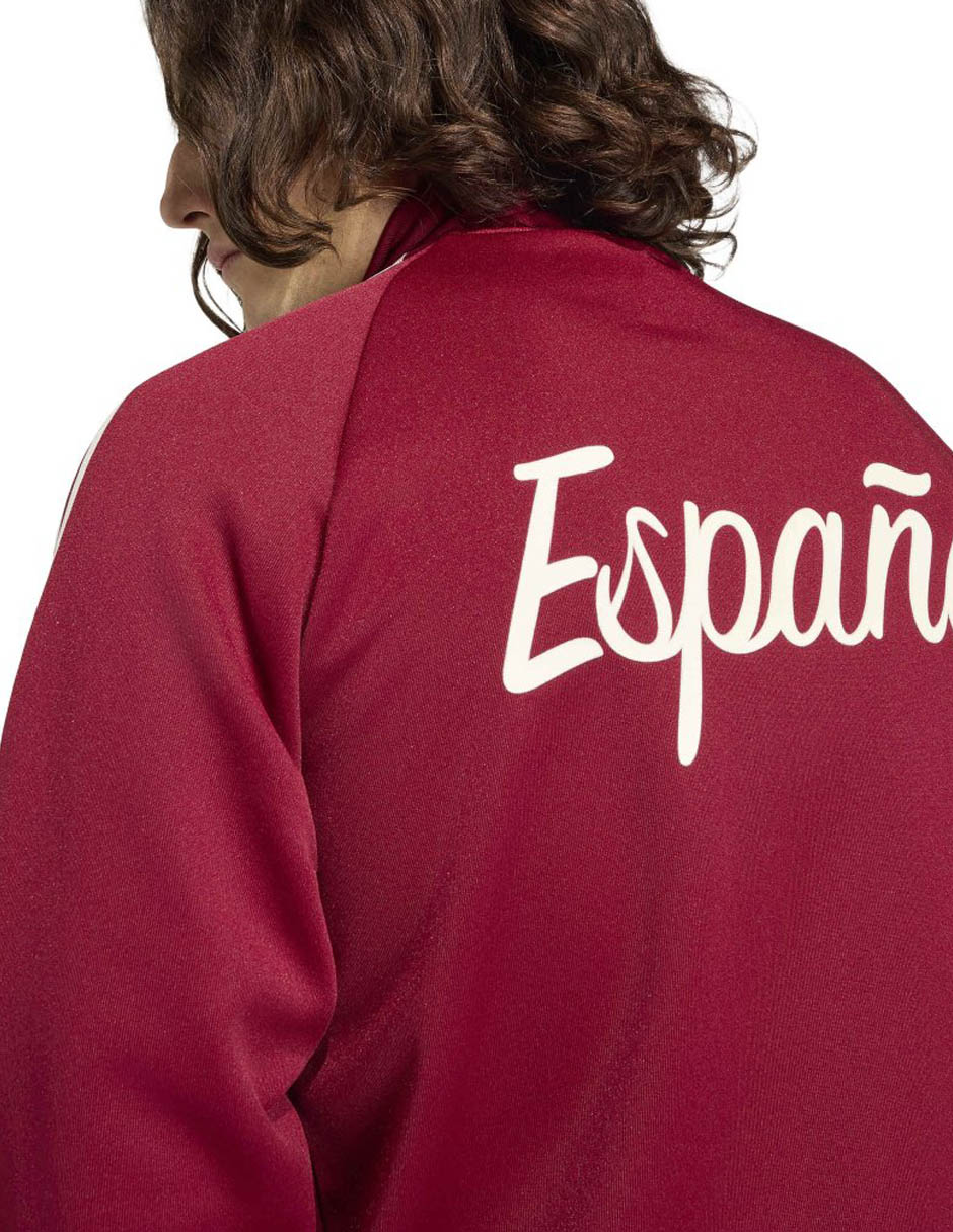 Chamarra casual FIFA World Cup Selección Española Retro para hombre