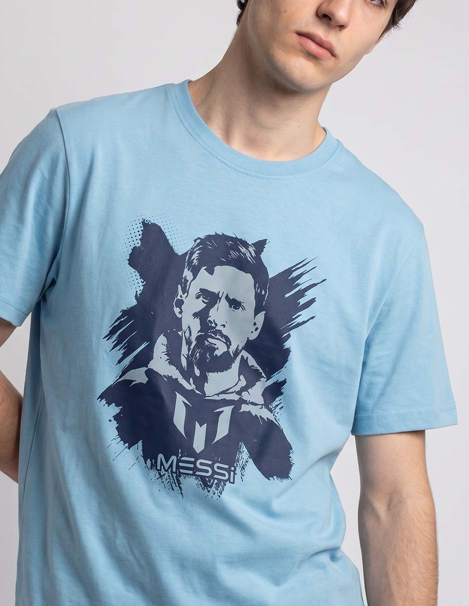 Playera cuello redondo Messi para hombre 3