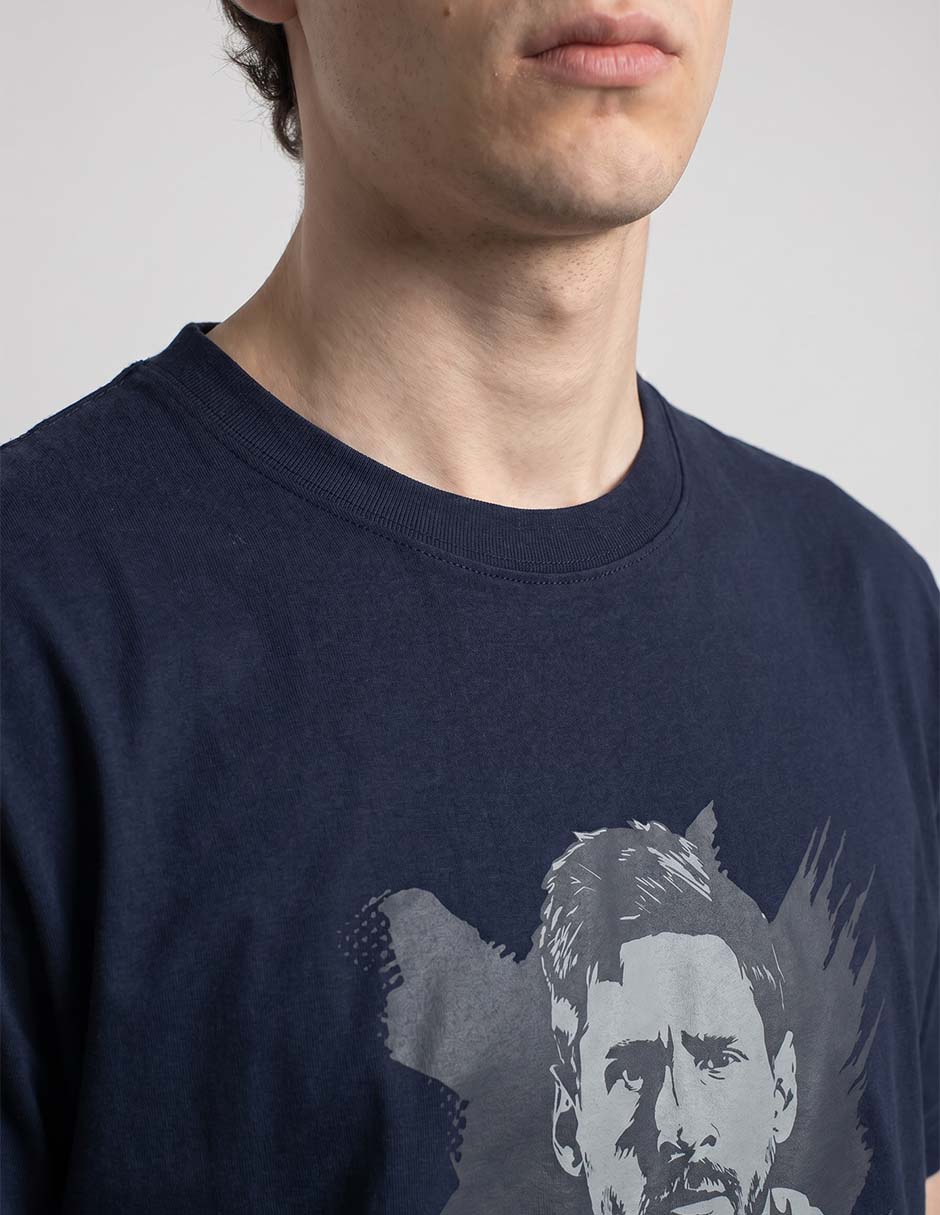 Playera Messi cuello redondo para hombre