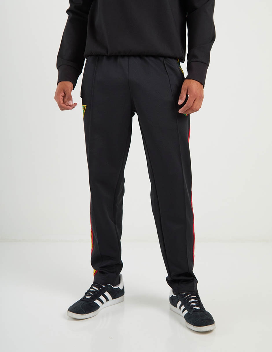Pants straight Adidas Jamaica x Bob Marley Originals con elástico para hombre 2