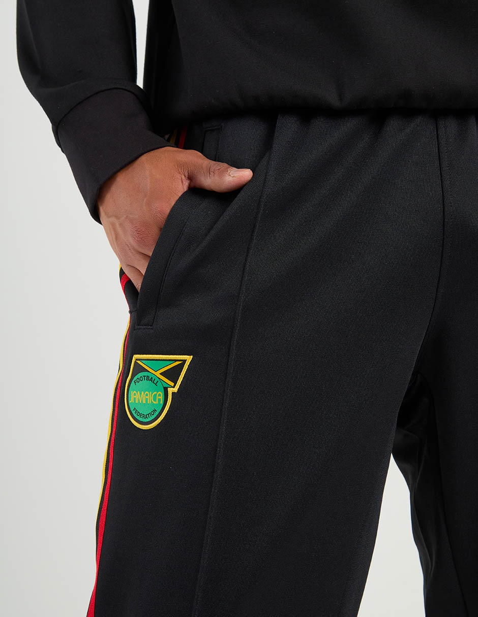 Pants straight Adidas Jamaica x Bob Marley Originals con elástico para hombre 4