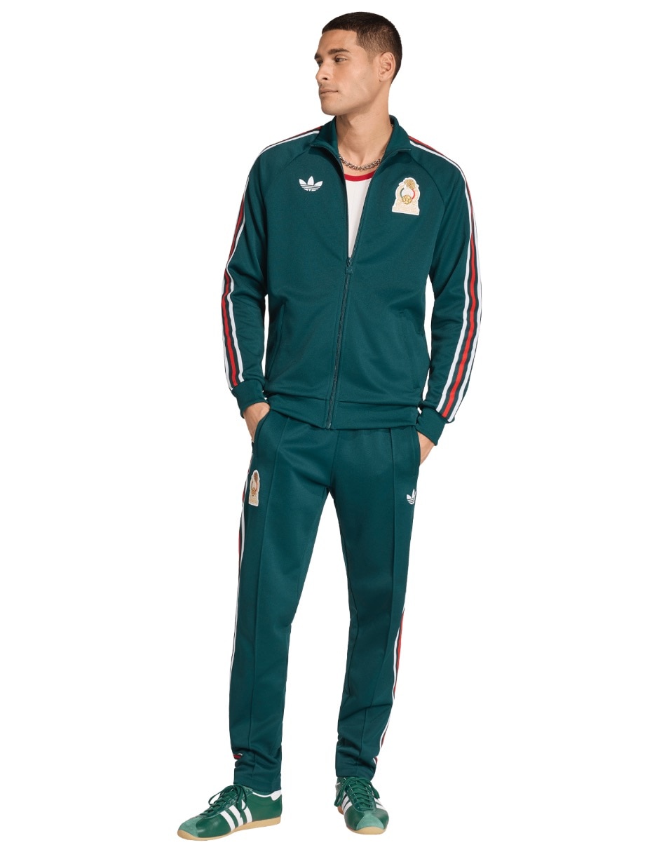 Pants Adidas Federación México con elástico para hombre