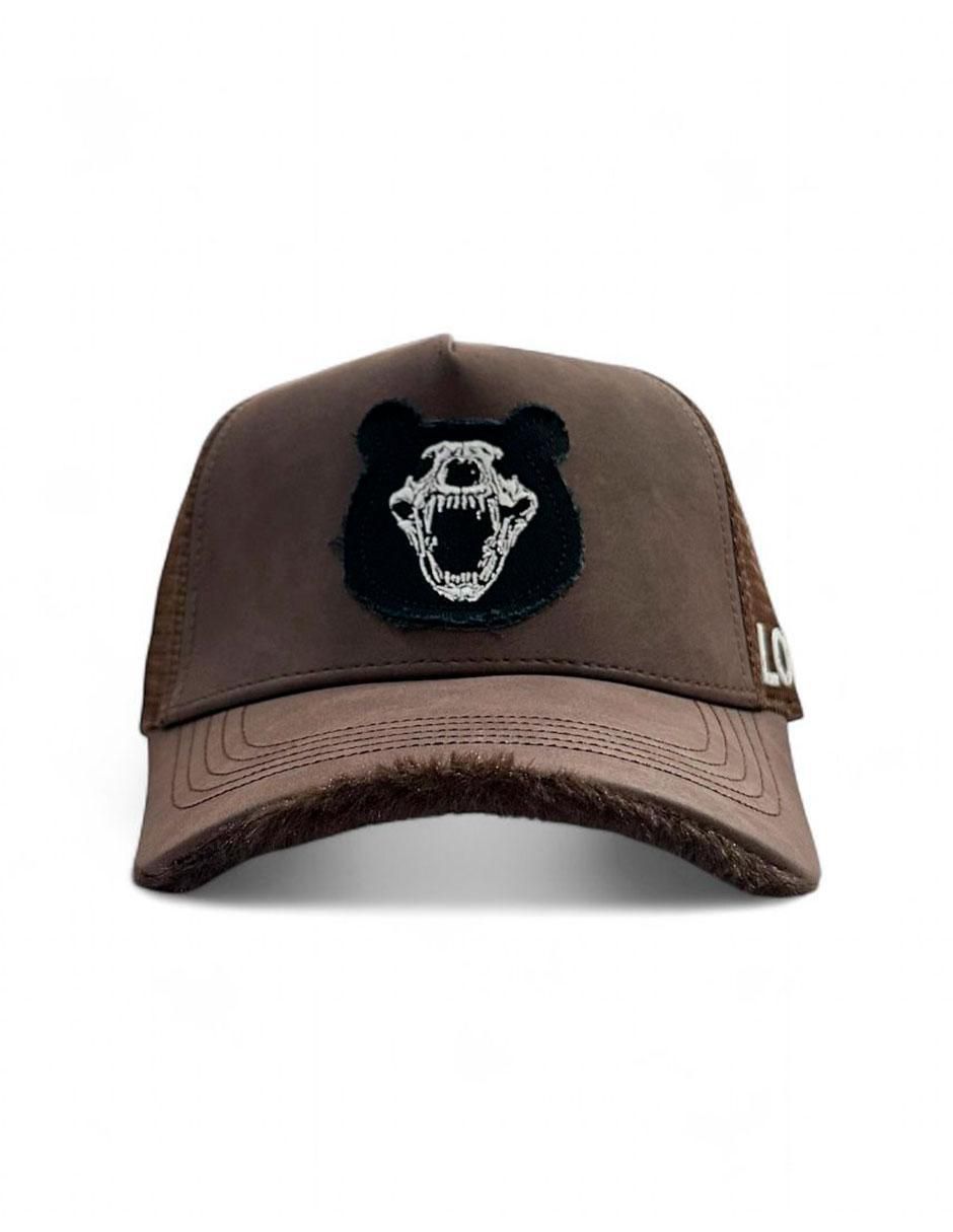 Gorra visera curva snapback casual Alma De Toro Beast para hombre 4
